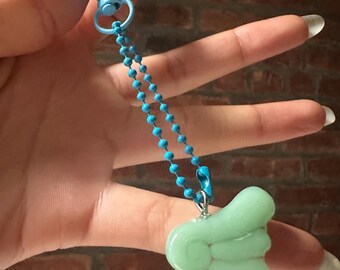 Angel Fairy Wing Handmade Polymer Keychain Bag Charm
