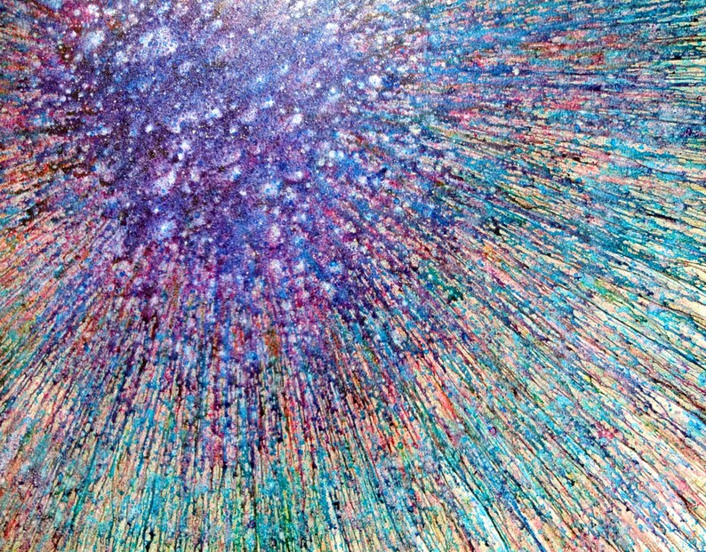 Very large modern wall art 48 x 48 Etsy