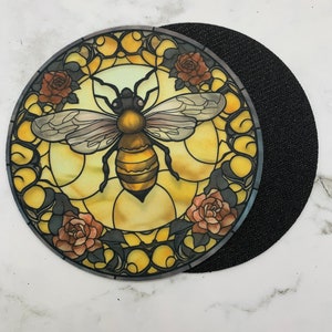 Jar Opener/Mini Mouse Pad - Yellow Bee