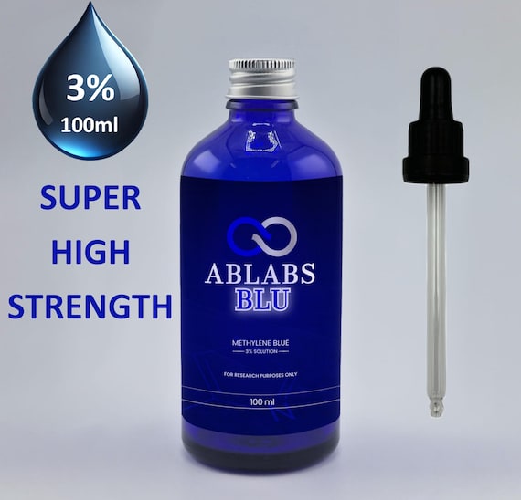 Solution 1% 100ml Allemagne Bleu De Méthylène CurcuWid - Solution 1% - 100 Ml - Pureté R - Fabriqué En Allemagne Solution Bleu Méthylène 1