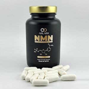 NMN Supplement - Nicotinamide Mononucleotide 600mg Capsules • Vegan, Non-GMO • ABLABS • Lab tested, United Kingdom Supply.