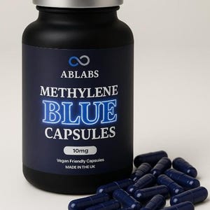 Methylene Blue 10mg Capsules I ABLABS Ultra High Purity I USP Grade Nootropic