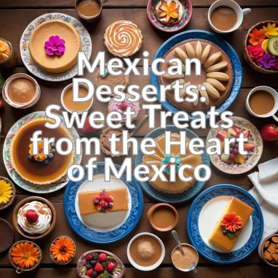 Mexican Desserts: Sweet Treats From the Heart of Mexico - Etsy