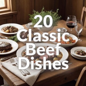 20 klassische Rindsgerichte