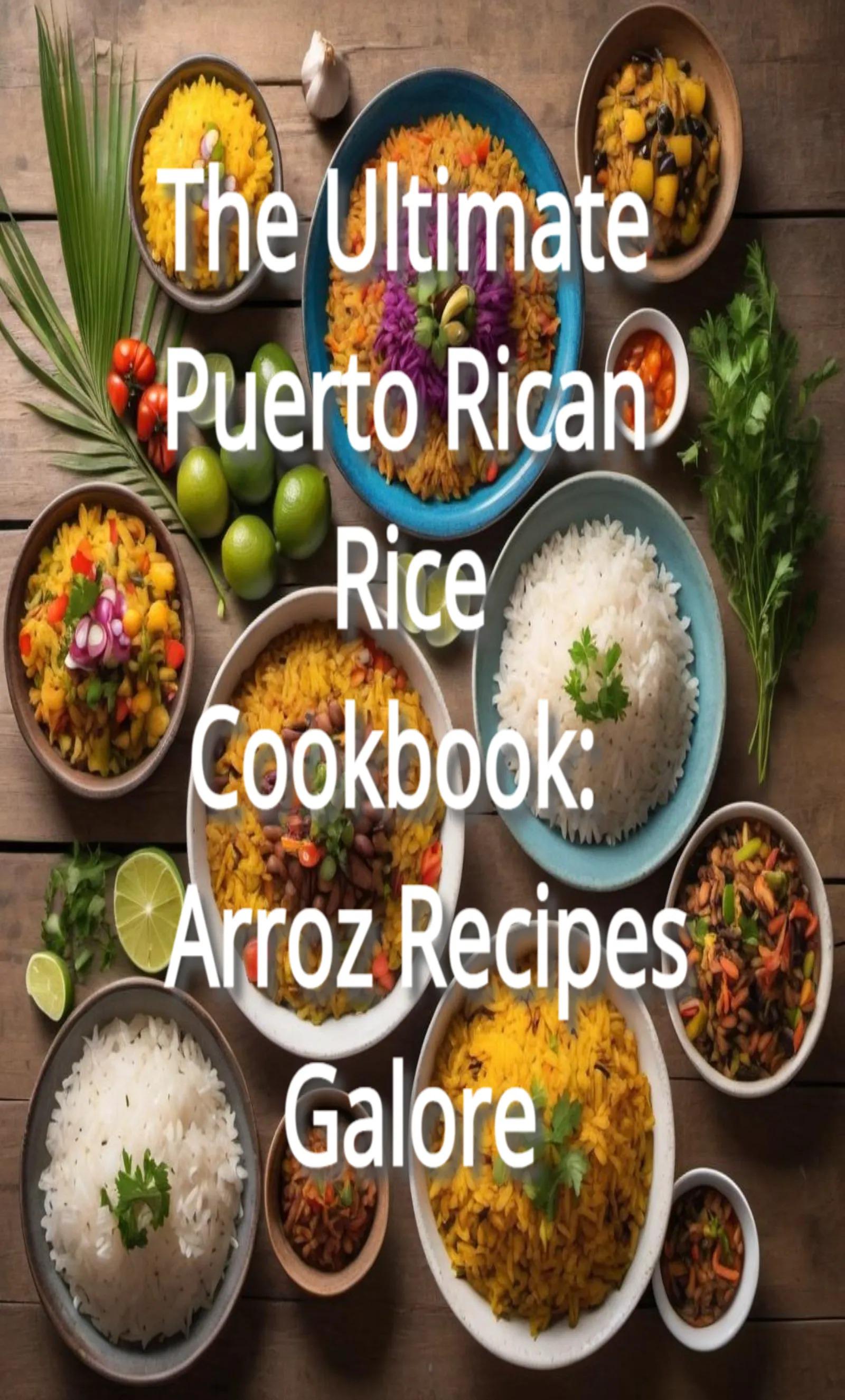 究極のプエルトリコ米料理本：アロスのレシピ満載 - Etsy 日本, image size:1600x2650