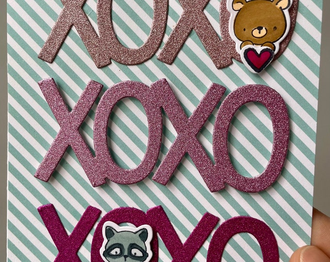 XOXO - Forest Animals - Love Card