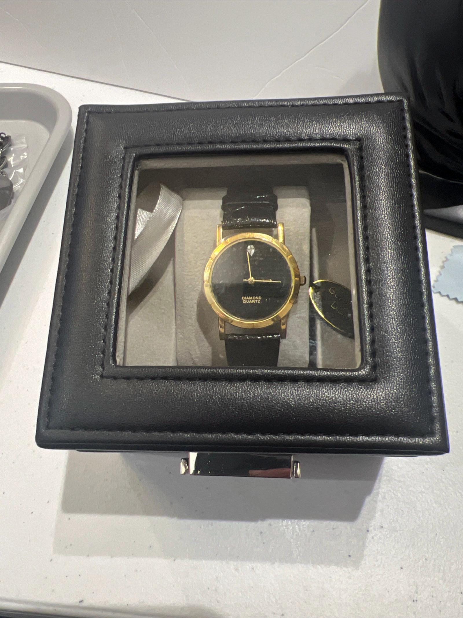 black dress watch and Vintage Watch DIYWATCH Club This PVD variant serves as a modern interpretation of this very classic style Piaget Black Lacquer Diamonds Dress