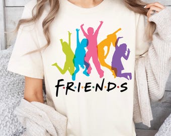 Freunde Sitcom Shirt, Freunde Tshirt, Joey Freunde Shirt, berühmtes Sitcom Shirt, Freunde Serie Shirt, Phoebe Buffay T-Shirt, Geschenk für Freunde