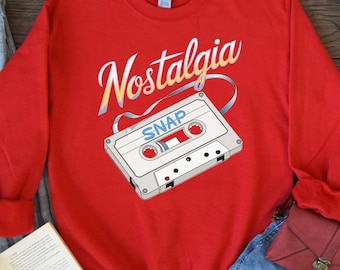 Retro Cassette Tape Shirt: Nostalgic Music Lover Tee