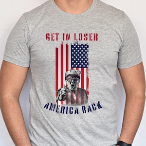 Grafisch T-shirt Trump 2024: We nemen Amerika terug