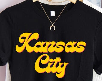 Retro Kansas City Football T-Shirt: Unisex Fan Apparel