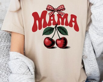 Cherry Mama, Cherry Mama Tee, Cherry Sweater. Mama, Cherry Mama