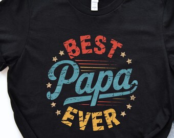 Shirt beste vader ooit, T-shirt Super Dad, T-shirt Super Papa, Vaderdag-T-shirt, Vaderdagcadeau, Shirt vader, Shirt gamer Dad, Shirt Super Vader