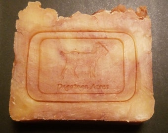 Homemade goats milk soap