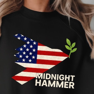 B-2 Bomber T-Shirt: Operation Midnight Hammer Stealth Graphic