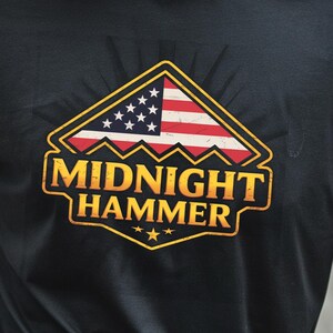 B-2 Bomber T-Shirt: Operation Midnight Hammer Stealth Graphic