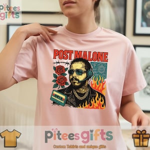 Post Malone Shirt, Cowboy Post Shirt, Country Shirt, Post Malone Jelly Roll 2025 World Tour , Posty Music Shirt, Posty Rapper, Posty Tee