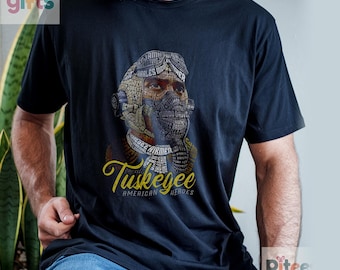Tuskegee Airmen American Heroes Tribute on Short-Sleeve Unisex T-Shirt