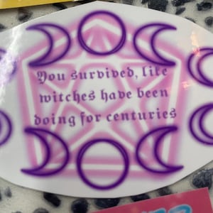 Agatha All Along sticker