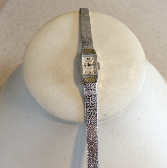 Vintage Gruen Ladies Watch 10k R.G.R. Bezel Stainless Steel  display picture 2