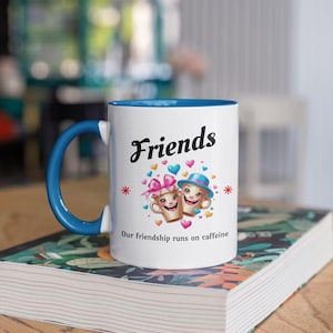 Taza amistad con cita divertida – Regalo para mejores amigas/os – Friendship Quote Mug