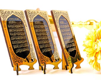 Personalized Ayatul Kursi Favors, Plexiglass Islamic Gifts for Guests, Ramadan Eid Gift, Muslim Party Favors, Islamic Wedding Baby Shower