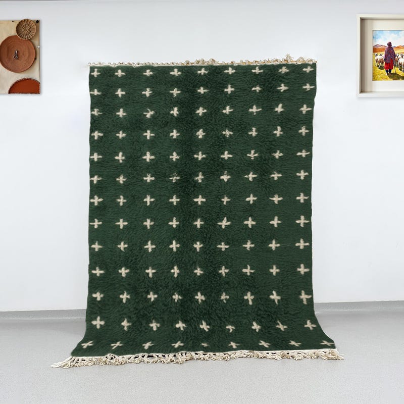 Swiss Cross Rug - Etsy