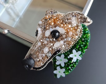 Custom Pet Portrait Brooch - Realistic Embroidered Dog Pin Personalized Animal Jewelry Gift for Dog Lovers Memorial Pet Gift Pet from Photo