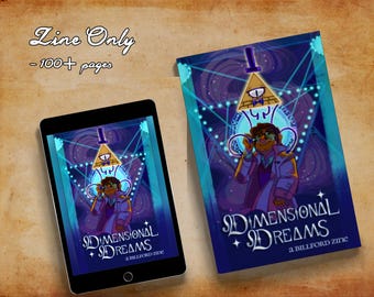 DIGITAL Zine Only - Dimensional Dreams BillFord Gravity Falls Zine