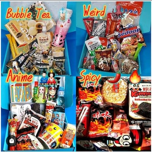 Pick A Flavor Asian Snack and Drink Box