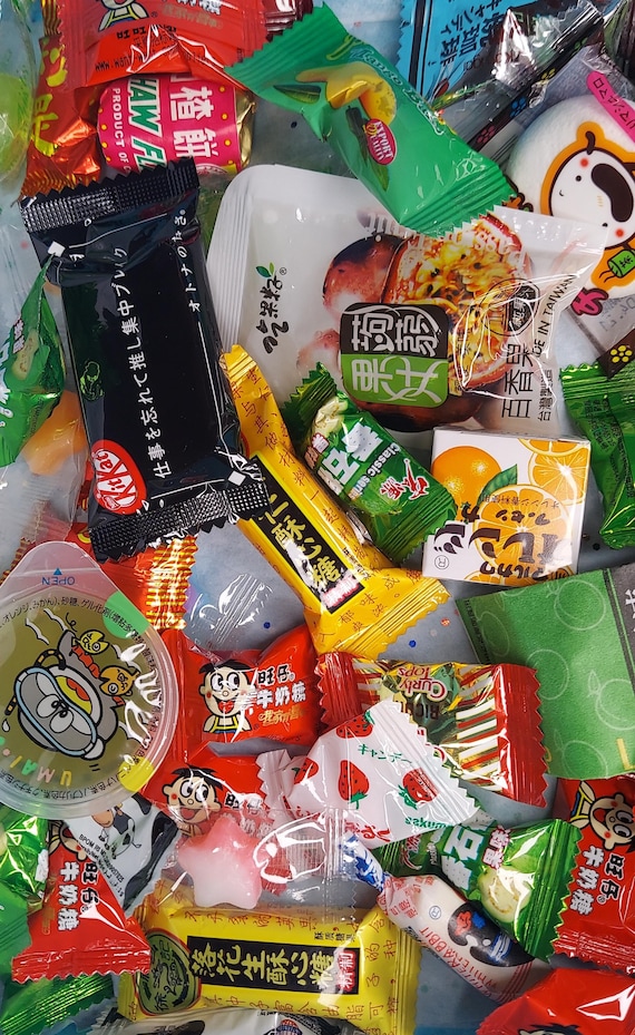 Assorted Asian Candy Box - Etsy