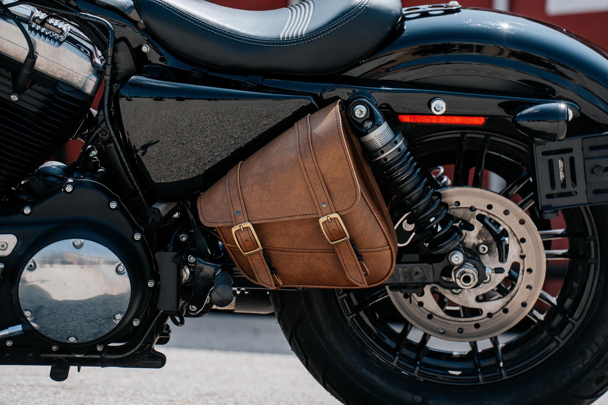 Swingarm Bag Willie And Max Saddlebags Canada Willie Max Brown