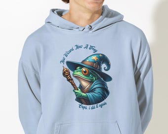 Sudadera con capucha de mago para juegos de rol de mesa