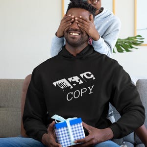 CTRL 1= C, Copy, Dad and Son/Daughter Hooded Sweatshirt, New Dad Shirt, Dad Shirt, Daddy Shirt, Father&#39;s Day Shirt, Gift for Dad, dad jokes