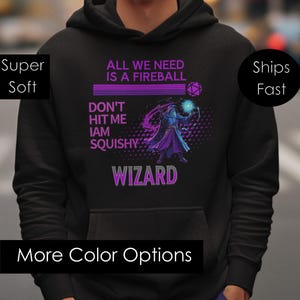 dnd wizard hoodie, Dungeons and Dragons hoodie,  DnD Player Gift, D&D wizard Class Hoody, Funny DND Gifts, DnD gift for players, dnd apparel