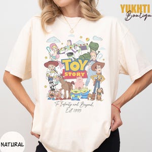 Retro Disney Toy Story Shirt, To Infinity and Beyond Shirt, Toy Story Friends, Toy Story Birthday, Disney Family Shirt, Toy Story Land Shirt