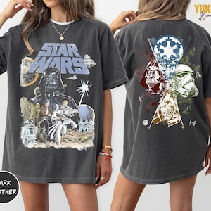 Vintage Disney Star Wars Shirt, Star Wars Day Shirt, Starwars Disneyland Shirt, Disney Family Shirt, Star Wars Shirt, Unisex Star Wars Shirt