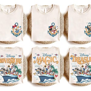 Personalized Name Disney Cruise Shirts, Vintage Disney Cruise Family Matching Shirt, Disney Vacation 2025 Shirt, WDW Disneyland Trip Shirt