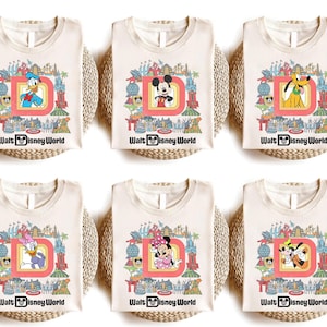 Vintage Walt Disneyworld Shirt, Mickey And Friends Shirt, Disney All Characters Shirt, Disney Group Shirt, Disney Family Trip Shirt, WDW Tee