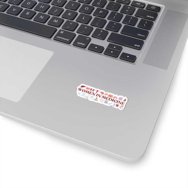 Adesivo Donne in Medicina – Adesivo per laptop e bottiglia d'acqua, Pre-Medicina, Pre-Infermieristica, Pre-PA/NP immagine 3