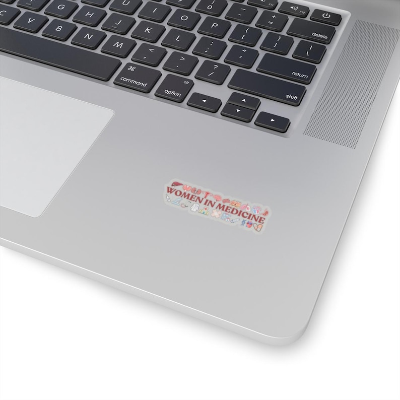 Adesivo Donne in Medicina – Adesivo per laptop e bottiglia d'acqua, Pre-Medicina, Pre-Infermieristica, Pre-PA/NP immagine 2