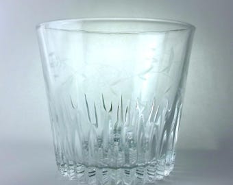 Princess House Lead Crystal Ice Bucket 1980's