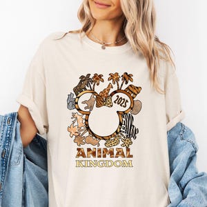 Comfort Color® Animal Kingdom Matching Shirt, Disney Animal Kingdom 2025 Shirt, Disney World Family Matching Tee, Disney Family Safari Shirt