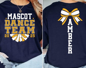 Custom Dance shirt, Personalized Gift For Dance, Dance Mom shirt, Custom Named Dance Team Shirt, Dance Competition shirt, Dance crew Tee