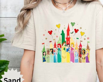 Princess Disney Castle Shirt ,Kids Disney Castle Shirt ,Disney Girl Boy Trip ,Princess Shirt, Princess Castle Shirt, Disney Family Trip Tee