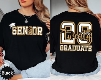 Senior 2026 Graduation T-Shirt: Class of 2026 Tee