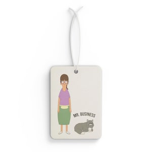 Bobs Burgers Car Air Freshener, Gale and Mr. Business Air Freshener