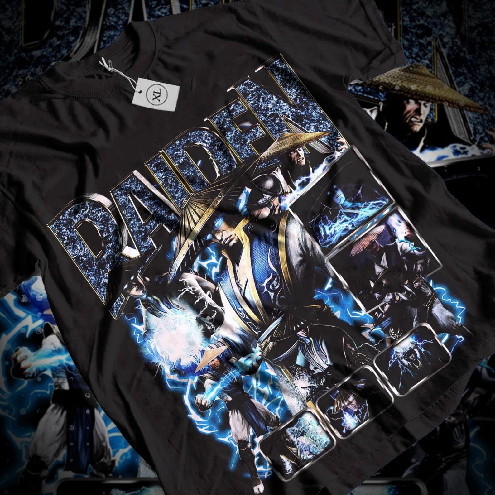 Mortal Kombat X Raiden Bolts T-Shirt