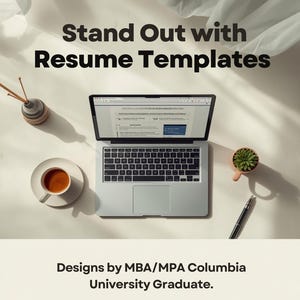 ATS-Friendly Resume Template for Word & Google Docs | Modern Professional CV | Remote Job and Global Career Design