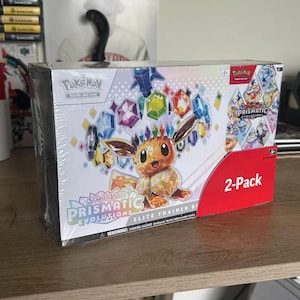Pokemon Prismatic Evolutions 2-Pack Bundle Elite Trainer Box & Booster Bundle